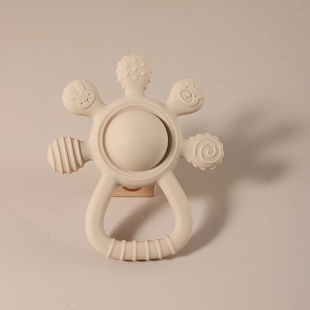 Sonajero de Dentición con Texturas