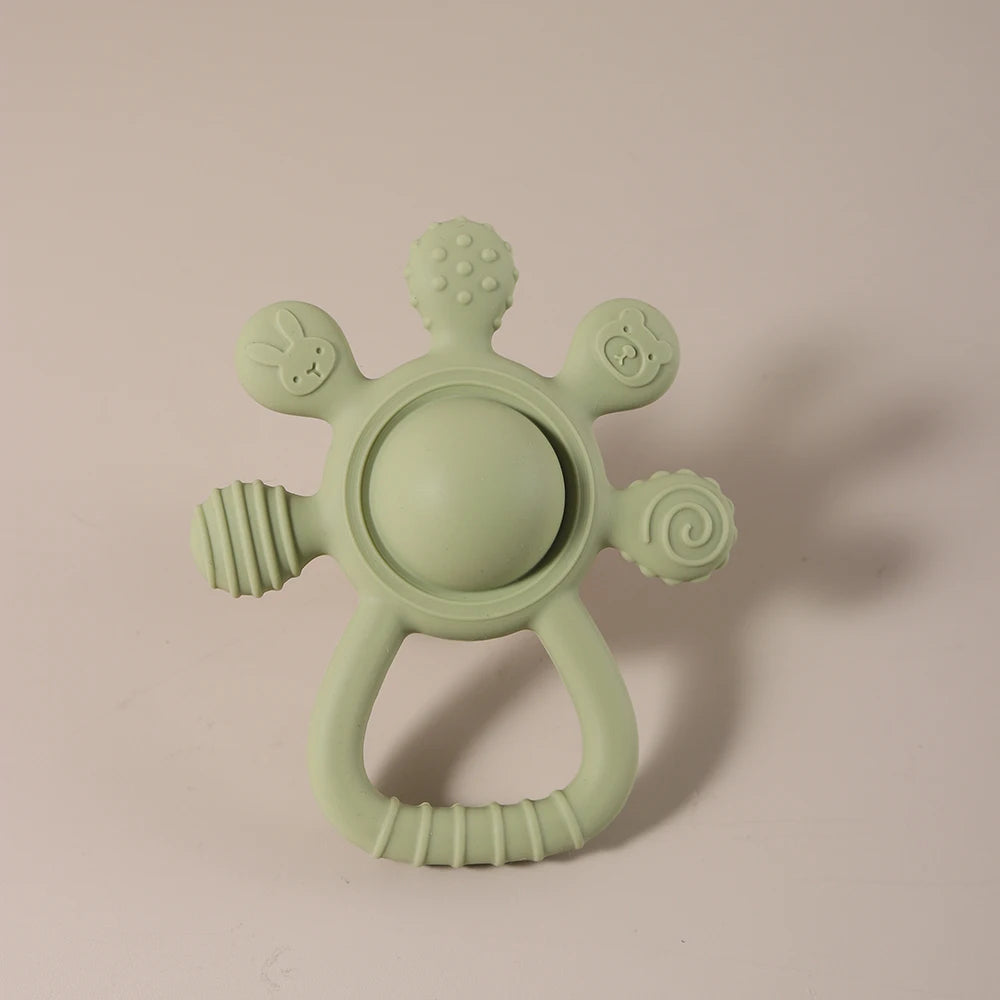 Sonajero de Dentición con Texturas