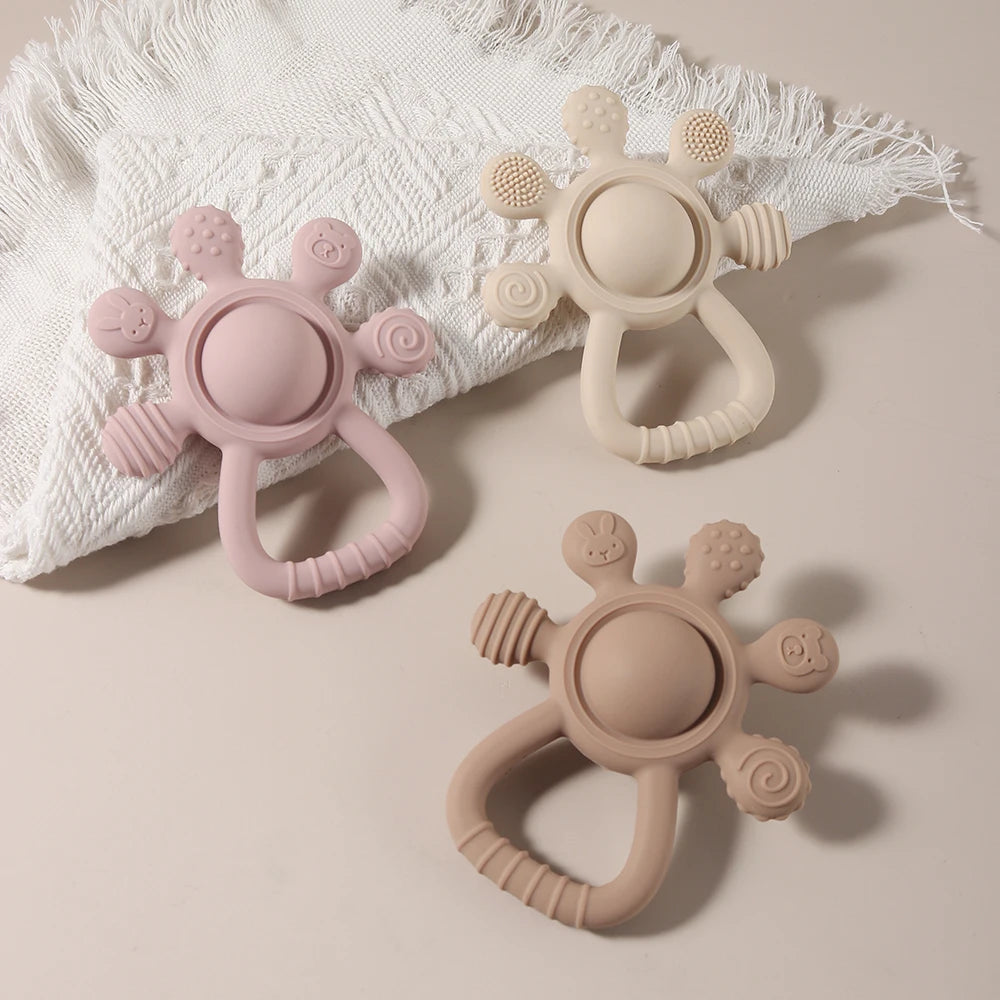 Sonajero de Dentición con Texturas