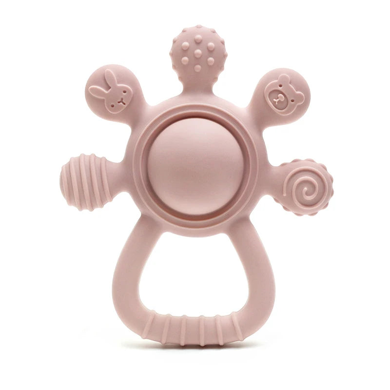 Sonajero de Dentición con Texturas